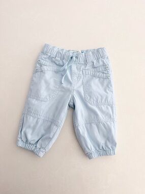 Fox Baby Light Blue Cargo Pants • Size 6-12M
